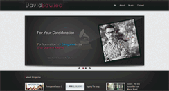 Desktop Screenshot of davidbawiec.com